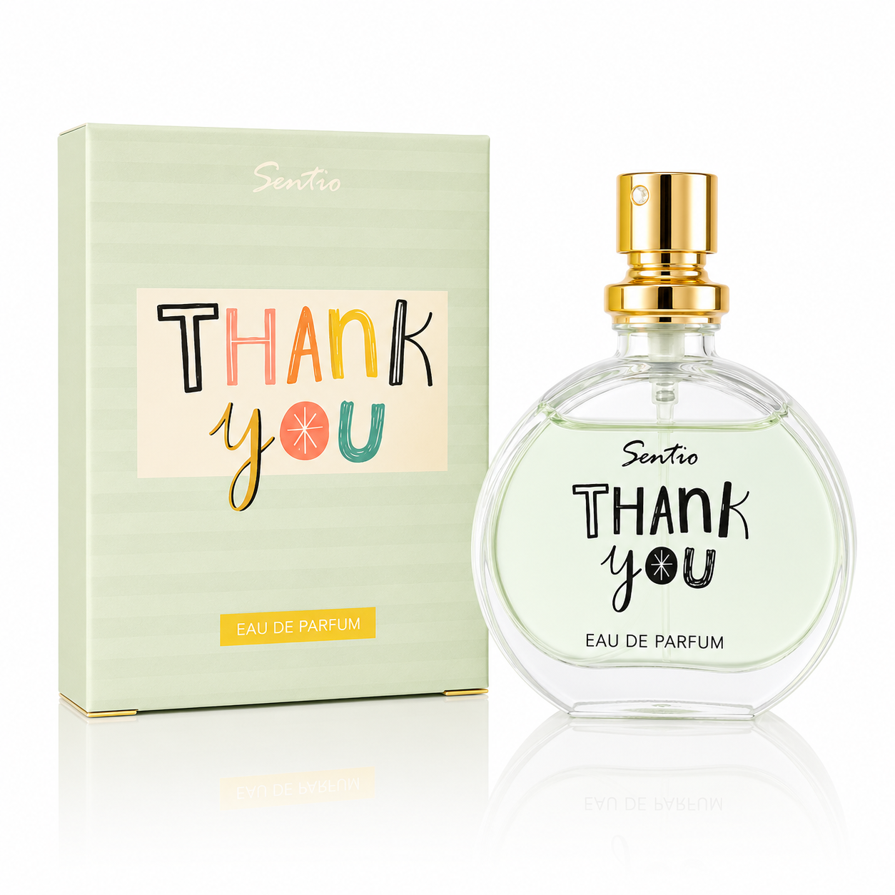 Apă de parfum unisex, Parfum cadou Thank You, EDP, 15 ml, SENTIO®