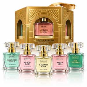 Set cadou carusel cu 5 ape de parfum, Fragrance Essentials, 5 x 15 ml, SENCE®